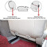 Фото #6 товара HONCENMAX Soft Car Seat Cover Cushion Pad Mat Protector for Car Accessories for Saloon Hatchback SUV [Without Backrest] - 2 Front Seat Covers and 1 Rear Seat Cover