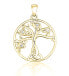 Delicate gold-plated pendant Tree of Life with zircons SVLP0977XH2GO00