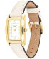 ფოტო #3 პროდუქტის Women's Reese Chalk Leather Watch 24mm