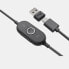 Фото #6 товара Logitech Zone 750 - Wired - Office/Call center - 211 g - Headset - Graphite