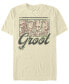 ფოტო #1 პროდუქტის Men's Four Panel Groot Short Sleeve Crew T-shirt