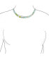 ფოტო #3 პროდუქტის Plain Simple Western Jewelry Light Green Aqua Multi Shades Aquamarine Round 10MM Bead Strand Necklace For Women Silver Plated Clasp 20 Inch