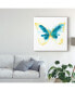 Фото #3 товара June Erica Vess Butterfly Traces III Canvas Art - 20" x 25"