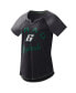 ფოტო #1 პროდუქტის Women's Black Brad Keselowski Grand Slam Tri-Blend Notch V-Neck T-shirt