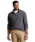 Фото #1 товара Men's Big & Tall Estate-Rib Quarter-Zip Pullover