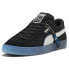 Фото #2 товара Puma Suede X Ps Lace Up Mens Black Sneakers Casual Shoes 39624602