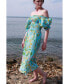 Фото #6 товара Платье Jessie Zhao New York средней длины синее для садовых вечеринок