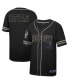 ფოტო #2 პროდუქტის Men's Black Georgetown Hoyas Free Spirited Mesh Button-Up Baseball Jersey