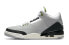 Jordan Air Jordan 3 retro chlorophyll 皮革 减震 中帮 复古篮球鞋 男款 叶绿素