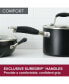 Фото #9 товара Advanced Home Hard-Anodized Nonstick 14.5" Skillet with Helper Handle