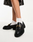 Mango chunky loafer in black