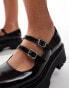 Фото #3 товара ALDO Moraby Chunky Double Strap Mary Jane in Black