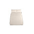 Duvet cover set Alexandra House Living QUTUN Natural Super king 4 Pieces