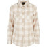 URBAN CLASSICS Turnup Checked Long Sleeve Shirt