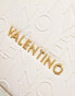 Valentino relax camera bag with chain strap in ecru - фото #3