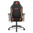 Фото #2 товара Sharkoon SKILLER SGS20 Fabric - Padded seat - Padded backrest - Black - Orange - Black - Orange - Fabric - Foam - Fabric - Foam