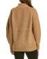 Фото #2 товара Bcbgmaxazria Turtleneck Wool-Blend Sweater Women's Brown Xs