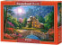 Фото #1 товара Пазл для детей Castorland Puzzle 1000 Cottage in the Moon Garden