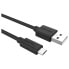 Фото #2 товара USB-кабель DURACELL USB5023A 2 m Чёрный (1 штук)
