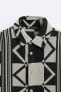 GEOMETRIC JACQUARD SHIRT