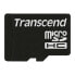 Transcend TS2GUSDC - 2 GB - MicroSD - NAND - 20 MB/s - 13 MB/s - Black