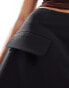 Фото #3 товара ASOS DESIGN tailored pocket detail mini skirt in black