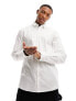 Фото #1 товара New Look long sleeve poplin shirt in white