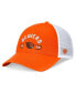 Men's Orange/White Oregon State Beavers Free Kick Trucker Adjustable Hat