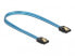 Фото #2 товара Delock 82127 - 0.3 m - SATA III - SATA 7-pin - SATA 7-pin - Male/Male - Blue