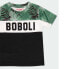 ფოტო #3 პროდუქტის BOBOLI Combined Leaves short sleeve T-shirt