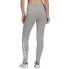 Фото #4 товара Леггинсы спортивные Adidas Essentials High-Waist GL0638 серого цвета