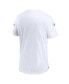 Фото #4 товара Men's White Seattle Seahawks Throwback Sideline Coaches Performance T-shirt