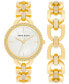 ფოტო #1 პროდუქტის Women's Crystal Accent Bracelet Watch 31mm Gift Set