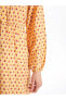 Фото #3 товара LCW Modest Gömlek Yaka Desenli Uzun Kollu Kadın Elbise lcw