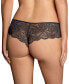 Women's Mid-Rise Sheer Lace Cheeky Panty