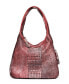 ფოტო #2 პროდუქტის Women's Genuine Leather Dorado Expandable Hobo Bag
