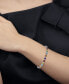 ფოტო #2 პროდუქტის Multi-Gemstone Tennis Bracelet (18-3/4 ct. t.w.) in Sterling Silver