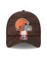 Фото #4 товара Men's Brown Cleveland Browns 2024 Sideline 39THIRTY Flex Hat