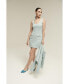 ფოტო #1 პროდუქტის Women's Stretch Tweed Smart Tank Dress