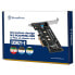 Фото #5 товара Silverstone SST-ECM21-E M.2 Adapterkarte, PCIe 4.0, 1x M-Key - Low Profile