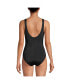 Фото #2 товара Petite Chlorine Resistant High Leg Soft Cup Tugless Sporty One Piece Swimsuit