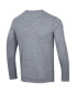 ფოტო #2 პროდუქტის Men's Heather Gray Vegas Golden Knights Tri-Blend Long Sleeve T-shirt