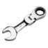 Фото #1 товара JBM 14 mm stubby articulated combination spanner with ratchet joint