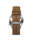 Men's Canyon Ridge Clemson Saddle Leather Watch 45mm