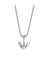 ფოტო #1 პროდუქტის Men's Pendler Silver Stainless Steel Pendant Necklace