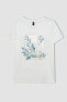 Фото #5 товара Kadın T-shirt C3965ax/er105 Ecru