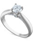 ფოტო #1 პროდუქტის Diamond Solitaire Engagement Ring (3/4 ct. t.w.) in Platinum