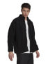 adidas Originals fleece jacket in black
