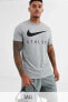 Фото #1 товара Футболка для тренировок Nike Dri-fit Standart Kesim - серая.