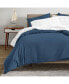 Фото #2 товара Organic Cotton Sateen Duvet Cover Set King/California King